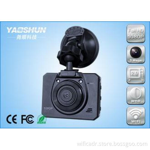 1080p Wide Angle Wifi Car DVR Full HD With 2.0 Inch CMOS ,